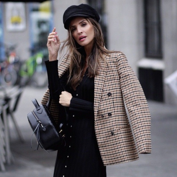 Zara Jackets & Blazers - Zara check jacket